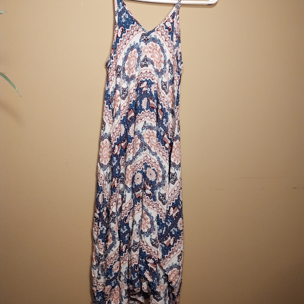 Elephant patterned dress